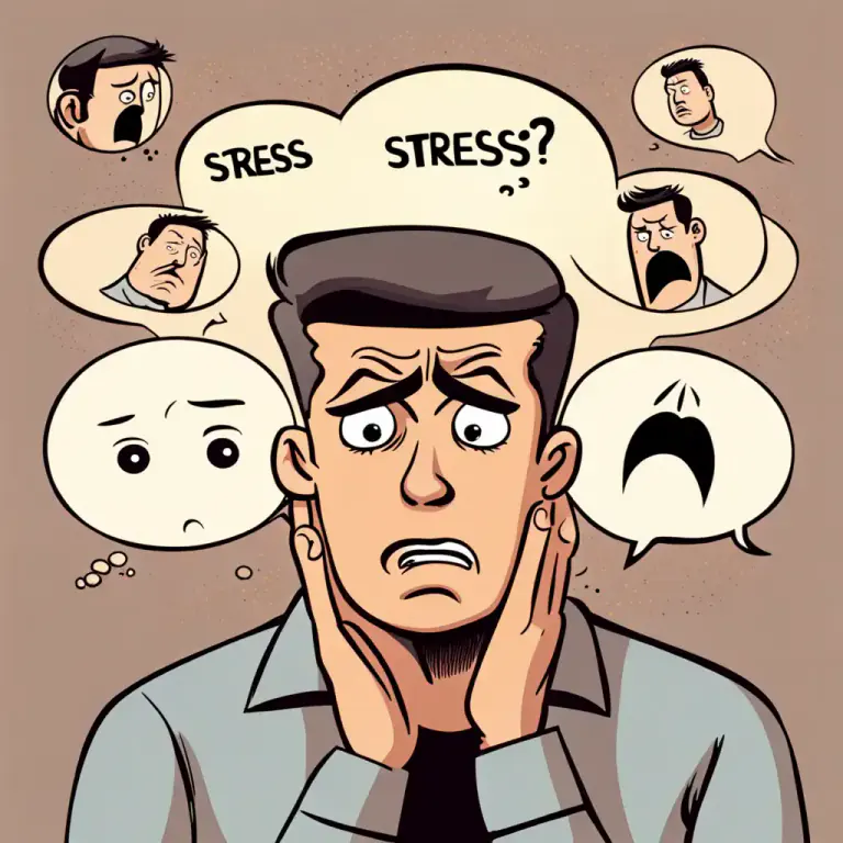 Visual representation of "what’s eating him, etc?" - It refers to what is bothering or causing distress to a person.