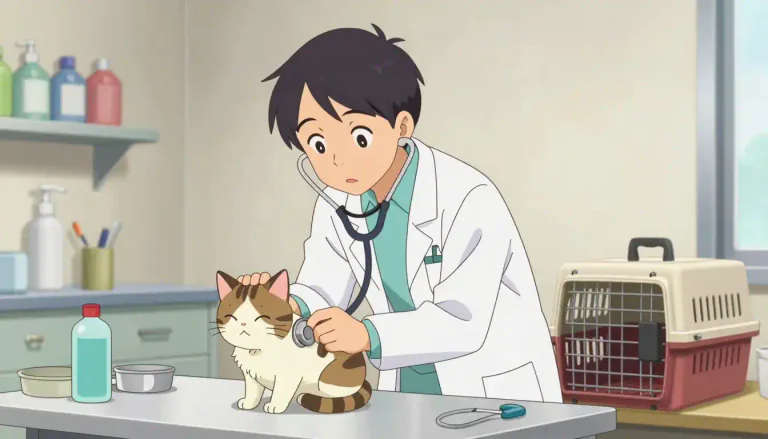 Visual representation of "vet" - A person who is trained to give medical care to animals.