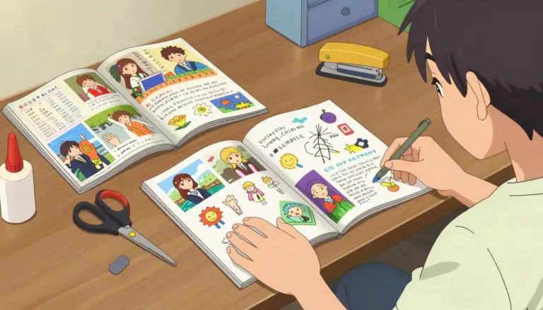 Visual representation of "fanzine" - A fanzine is a magazine that is created by fans of a particular interest, often as a way to share their passion and creativity.