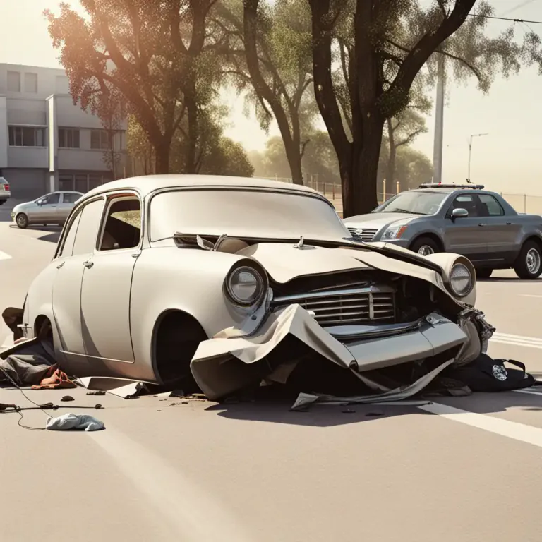 Visual representation of "stoved" - Of a vehicle or boat, having a stoved or damaged structure