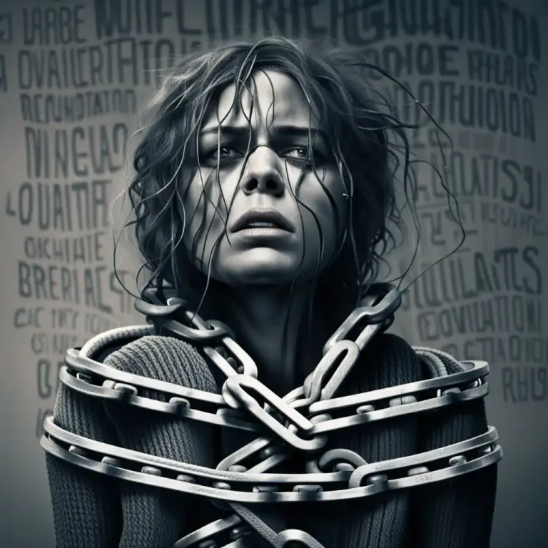 Visual representation of "bind/tie somebody hand and foot" - To completely restrict someone's freedom to act