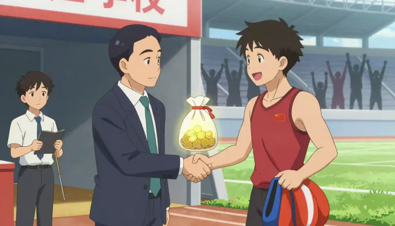 Visual representation of "sponsor" - A person or company that supports an event, activity, person, or organization by giving money, encouragement, or other help