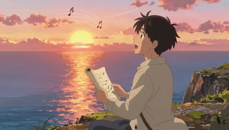 Visual representation of "ode" - A poem meant to be sung or written in praise of something or someone