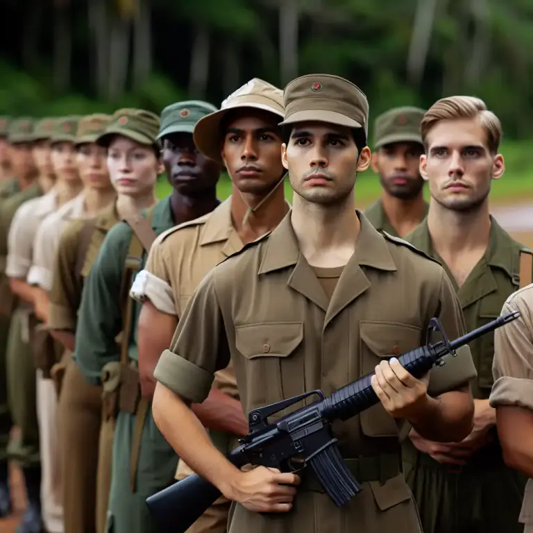 Visual representation of "peon" - A low-rank foot soldier especially in the Latin American context.
