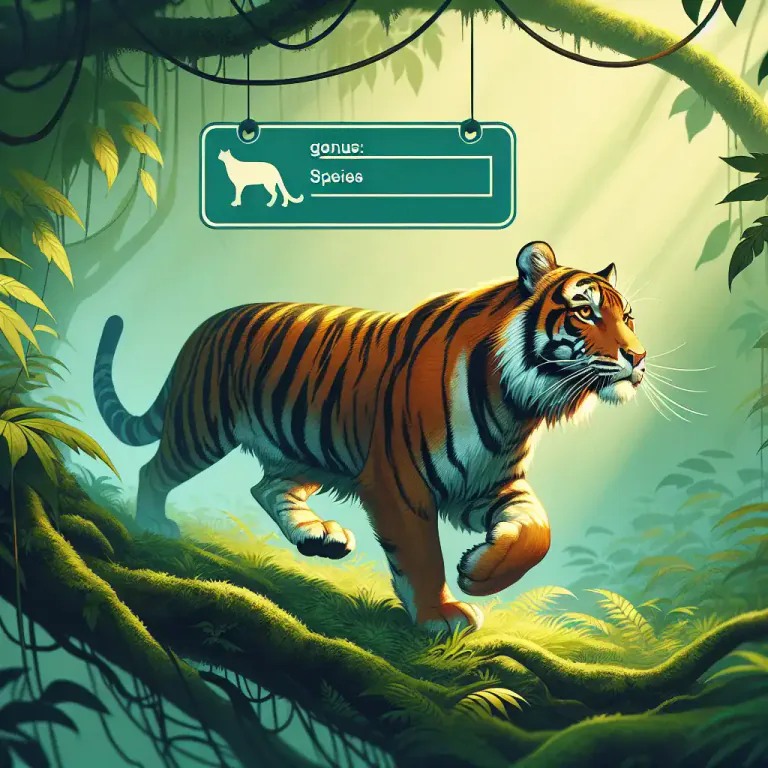 Visual representation of "epithet" - In botany and zoology, it refers to the second part of a species name