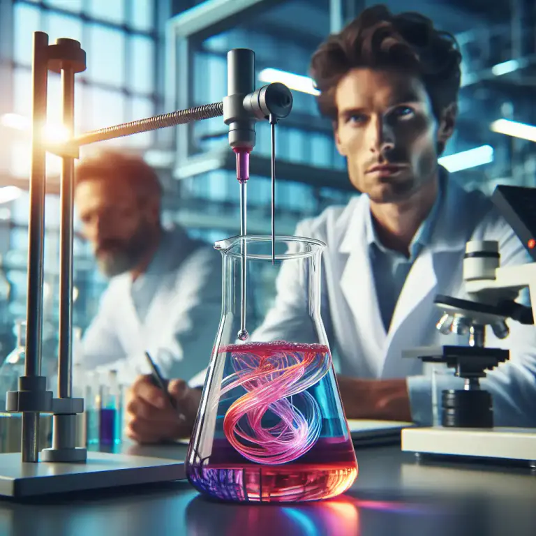 Visual representation of "stirrer" - A type of mechanical device used in labs for stirring solutions