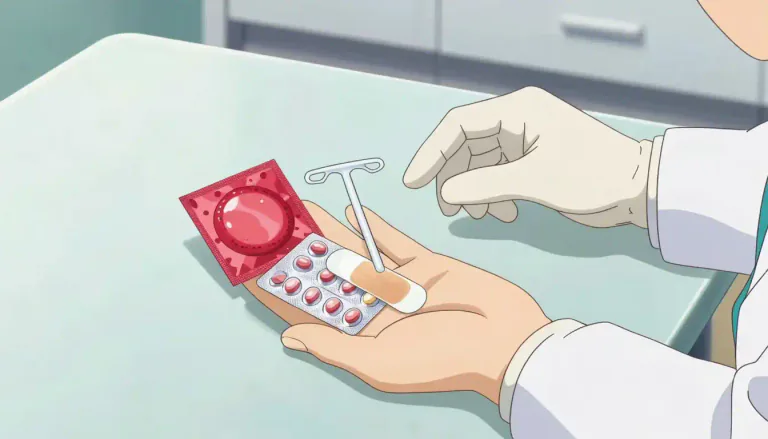 Visual representation of "contraception" - Methods or devices used to prevent pregnancy