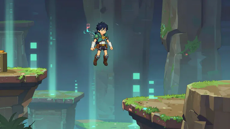 Visual representation of "glitch" - In video gaming, a glitch is an error in the game that causes an unintended effect.