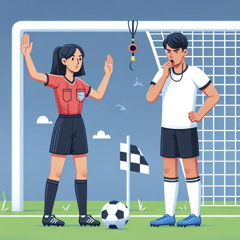 Visual representation of "disallow" - To not allow a score in a game because of a rule violation
