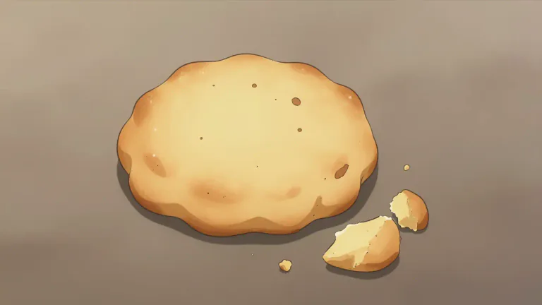 Visual representation of "biscuit" - A small baked bread or cake, often sweet