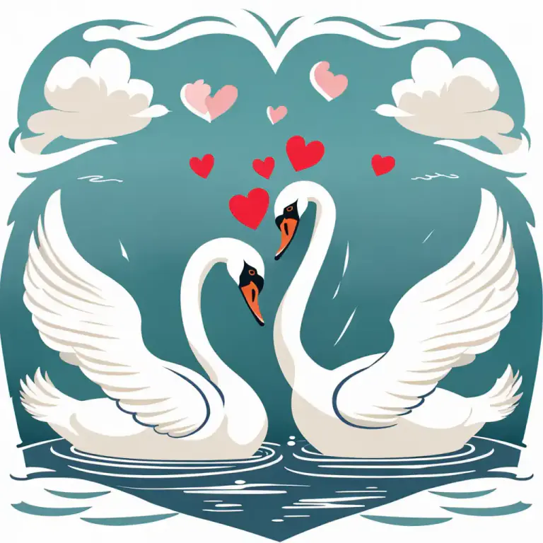 Visual representation of "monogamy" - In zoology, the state of having only one mate over a period of time