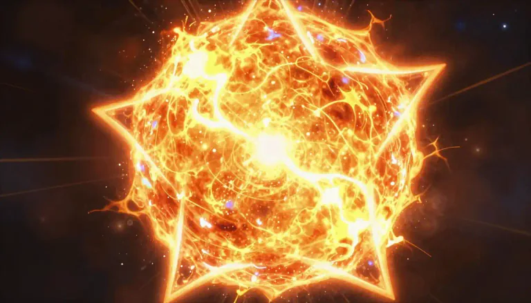 Visual representation of "thermonuclear" - Describing nuclear reactions that happen at very high temperatures