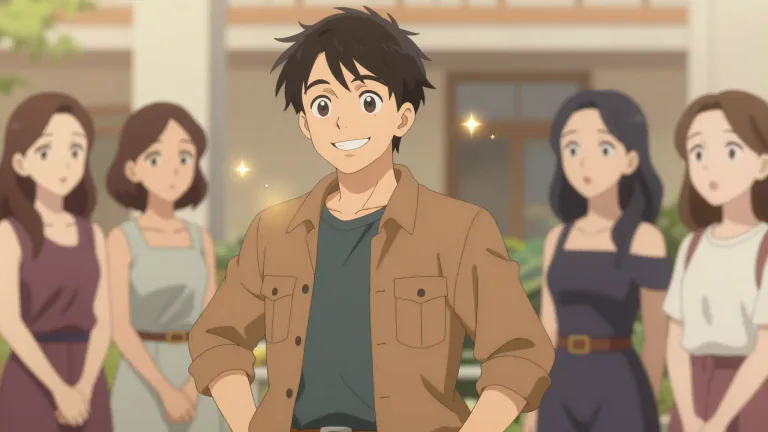 Visual representation of "mack" - A man who is considered to be very charming, especially towards women.