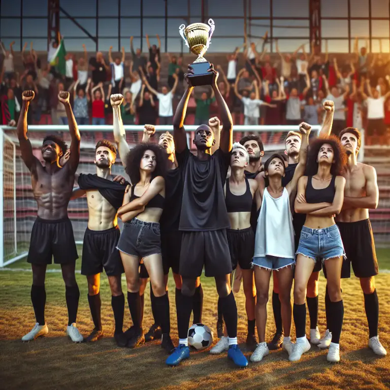 Visual representation of "overcome" - To win a victory over someone