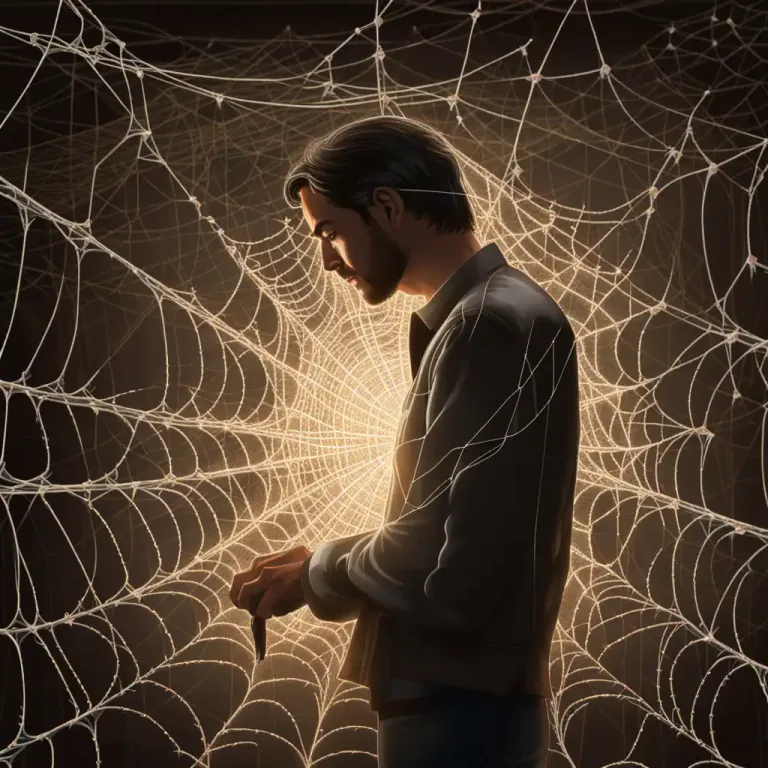 Visual representation of "tease out" - To carefully separate or manage to understand something from a complex situation