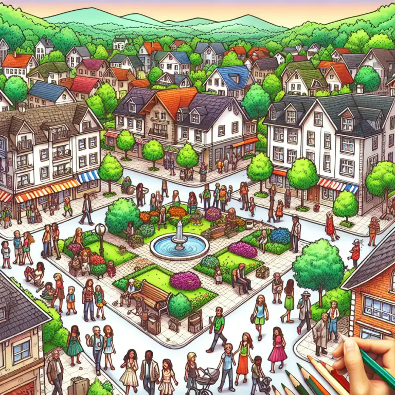 Visual representation of "utopianism" - A system or condition of ideally perfect social and political organization