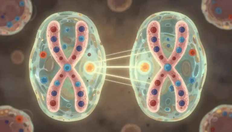 Visual representation of "allelic" - Referring to the variants of a gene that occupy corresponding positions on homologous chromosomes.