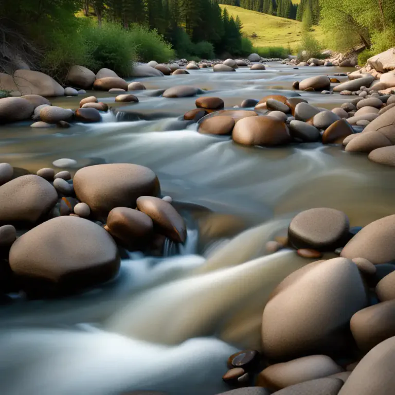 Visual representation of "fluent" - In a flow, constant or unbroken.