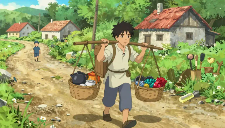 Visual representation of "pedlar" - A person who sells small goods, usually by traveling from place to place