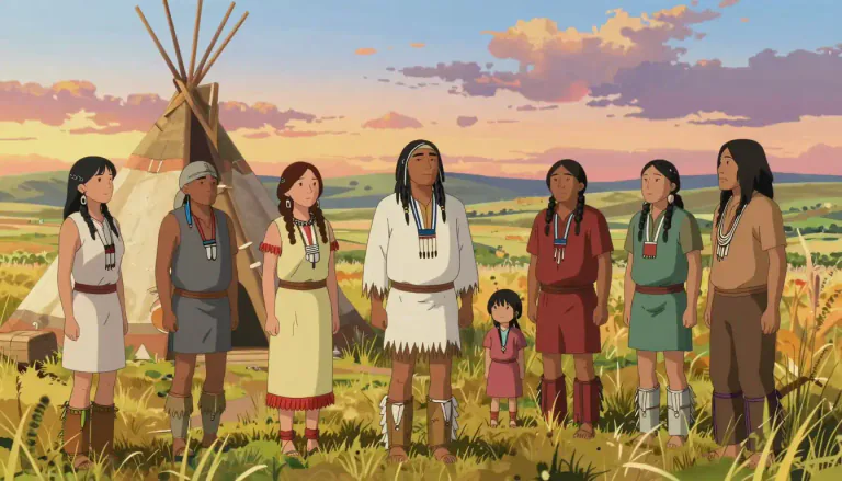 Visual representation of "dakota" - Dakota refers to a Native American people originally located in the northern Great Plains of North America.