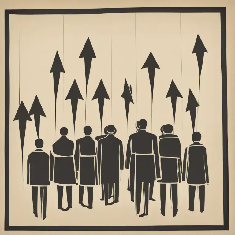 Visual representation of "keep under" - To oppress or subordinate