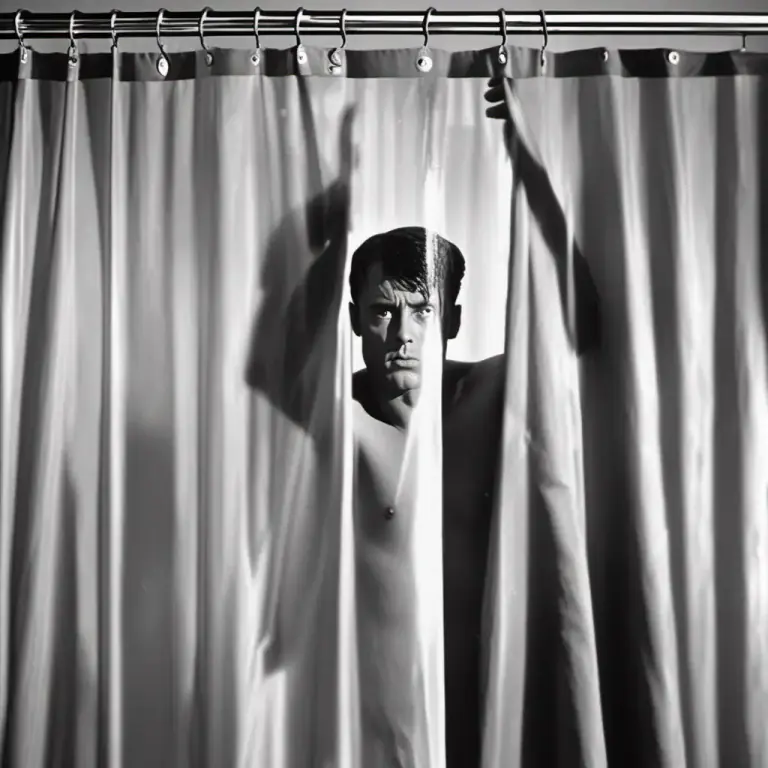 Visual representation of "psycho" - A suspenseful psychological thriller genre in movies and books.