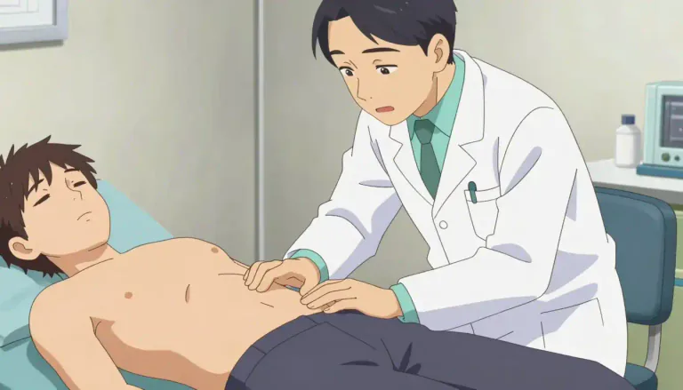 Visual representation of "palp" - The action of examining a part of the body by touch, especially for detecting abnormal growths or tenderness.
