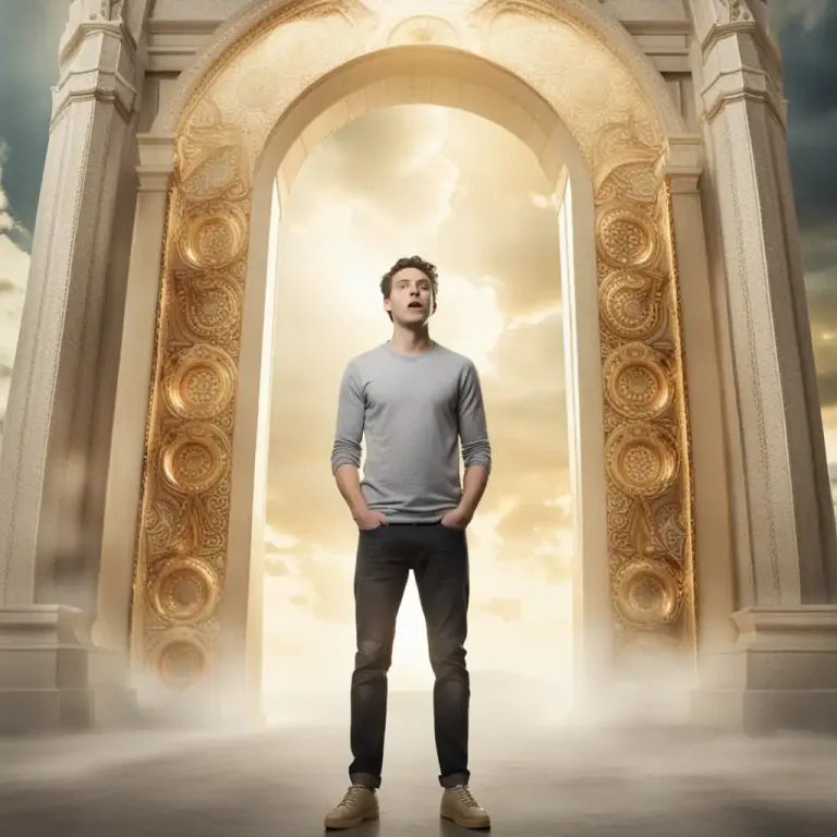 Visual representation of "meet your Maker" - To die