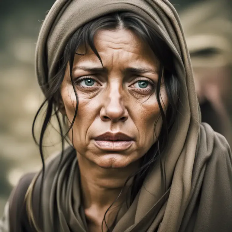 Visual representation of "bleary" - Feeling or looking tired, unrefreshed or worn out