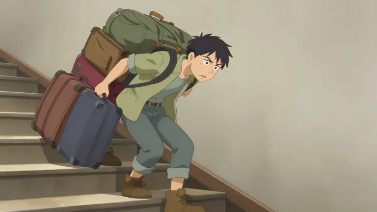 Visual representation of "lug" - to carry or drag something with difficulty