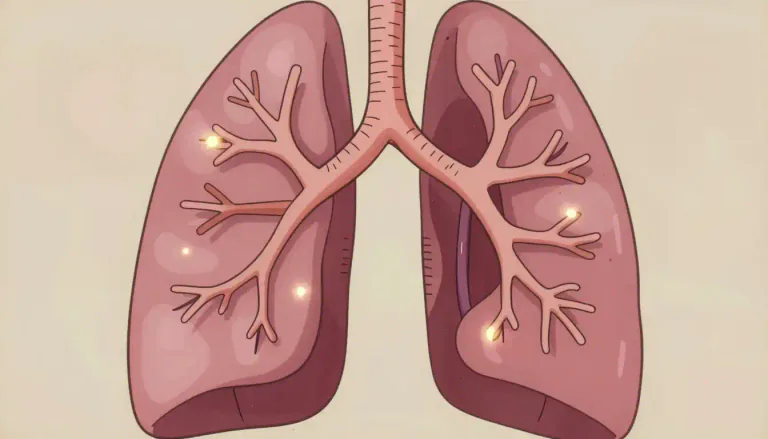 Visual representation of "endobronchial" - Relating to or occurring within the bronchial tubes of the lungs.
