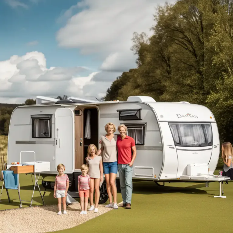 Visual representation of "van" - Short for caravan, a vehicle intended for living in.