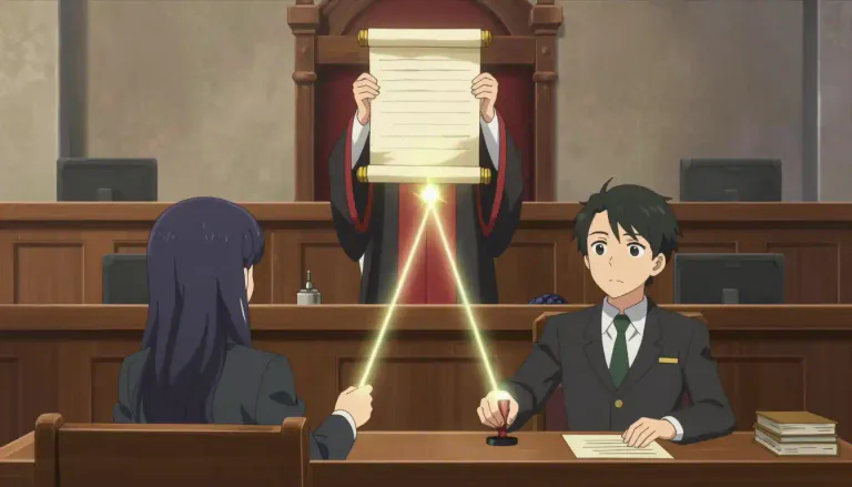 Visual representation of "mandamus" - A writ issued by a court to compel a lower court or a government official to perform a duty that they are legally obligated to complete.