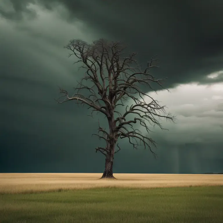 Visual representation of "lone" - Only one of a type or class
