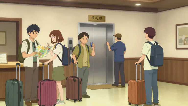 Visual representation of "transient" - A person staying at a place for a short time