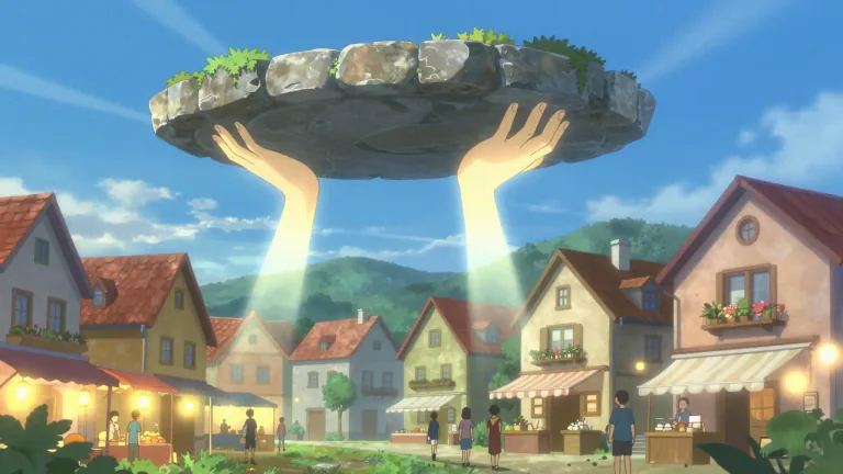 Visual representation of "uplift" - To raise something to a higher position or a higher value
