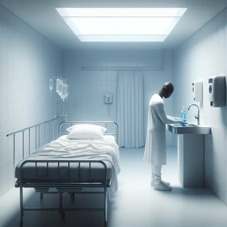 Visual representation of "cleanliness" - The degree to which a surface or material is free of microbial organisms.