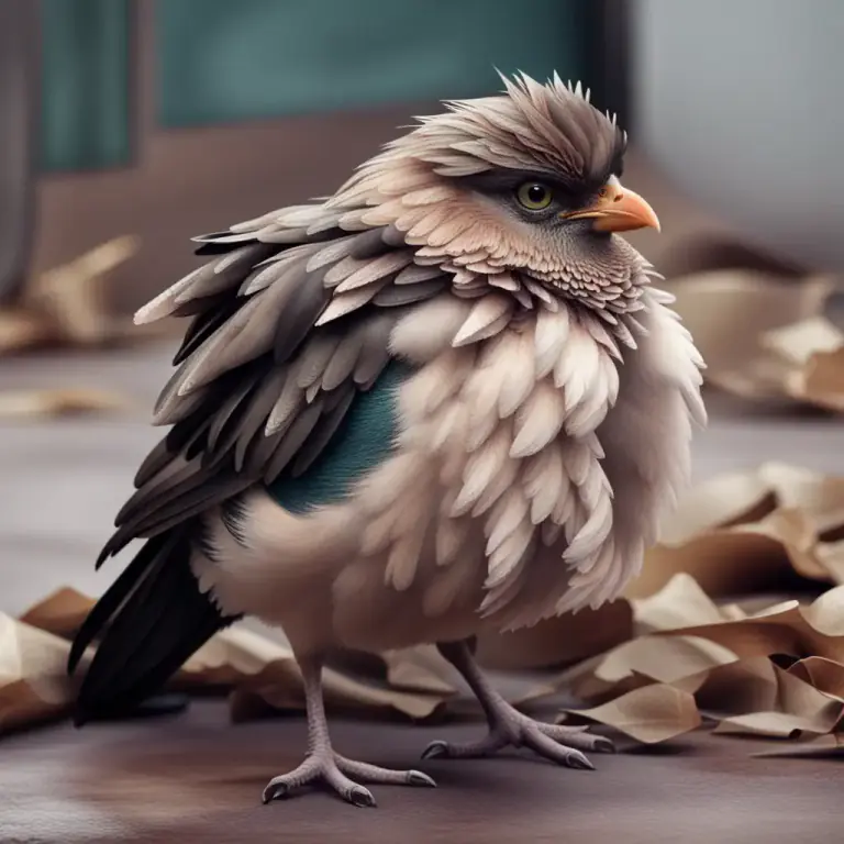 Visual representation of "pip" - A mild illness in birds and other animals.