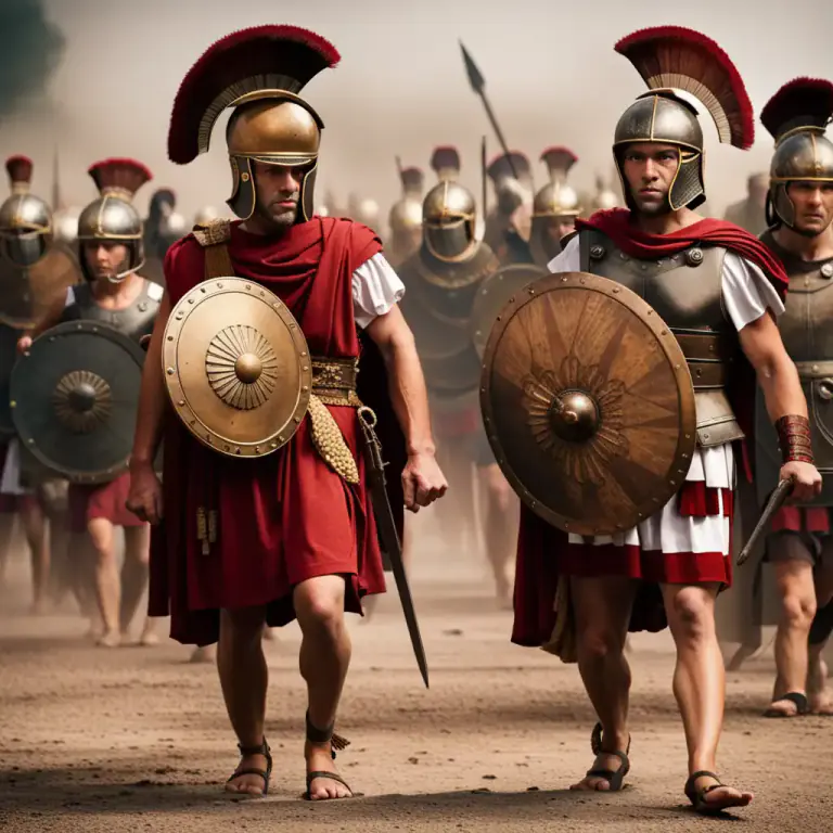 Visual representation of "warlike" - Fit or suited for war or a warrior.