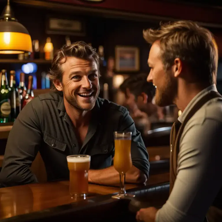 Visual representation of "shout" - In Australia and New Zealand, 'a shout' means to buy a round of drinks.