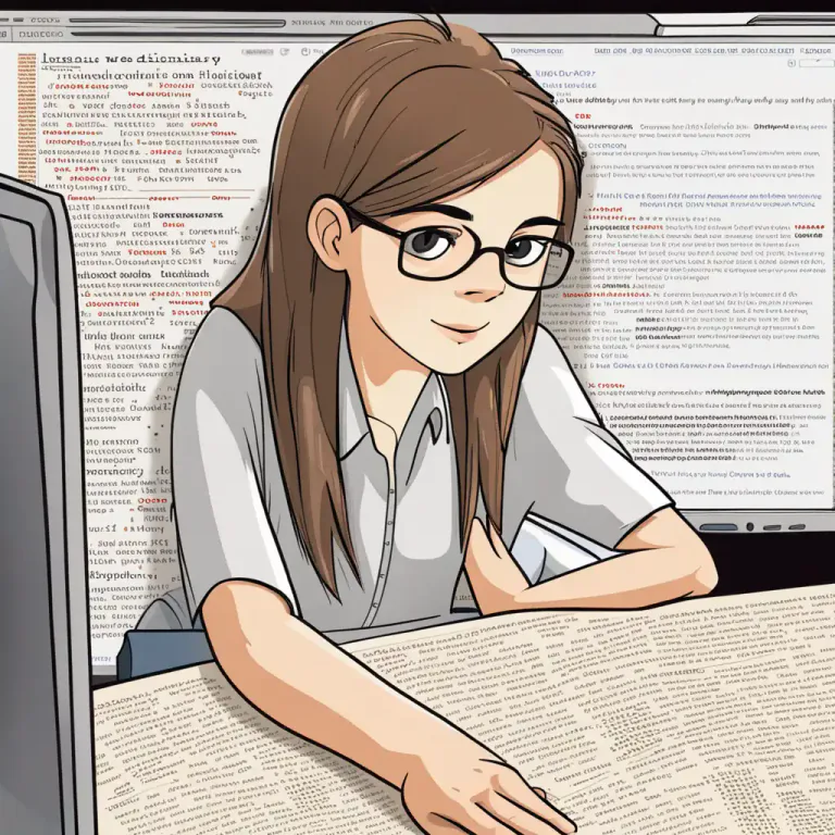Visual representation of "look up" - To search for information or the meaning of a term, often online or in a dictionary.