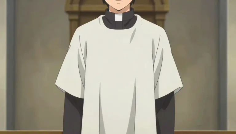 Visual representation of "cotta" - A type of lightweight garment often worn by priests or clergymen, typically featuring short sleeves.