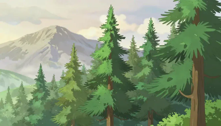 Visual representation of "lodgepole" - A type of coniferous tree known as lodgepole pine, characterized by its tall, straight trunk and its prevalence in certain regions.