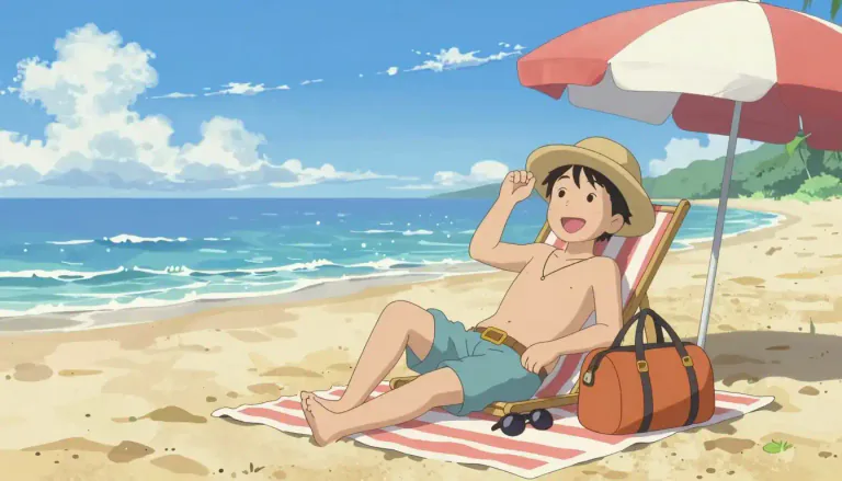 Visual representation of "holidaymaker" - A person who is on vacation or holiday, often traveling for leisure.