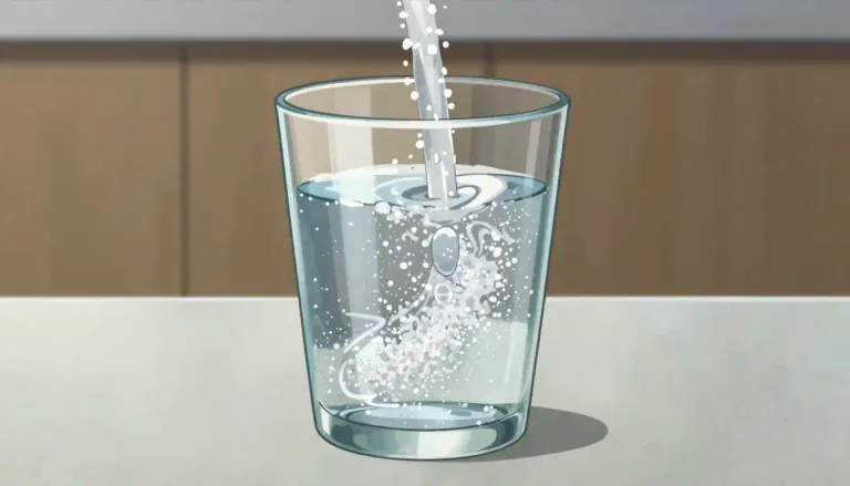 Visual representation of "solute" - A substance that is dissolved in a liquid, forming a solution.