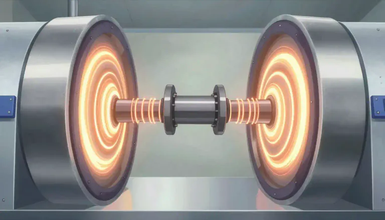 Visual representation of "cyclotron" - A cyclotron is a type of particle accelerator that uses a magnetic field to accelerate charged particles in circular paths.