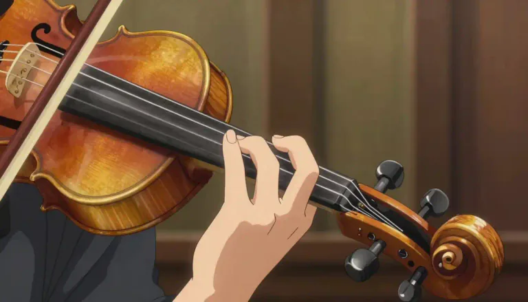 Visual representation of "fingerboard" - The part of a musical instrument, especially a violin or piano, where the player places their fingers to play notes.
