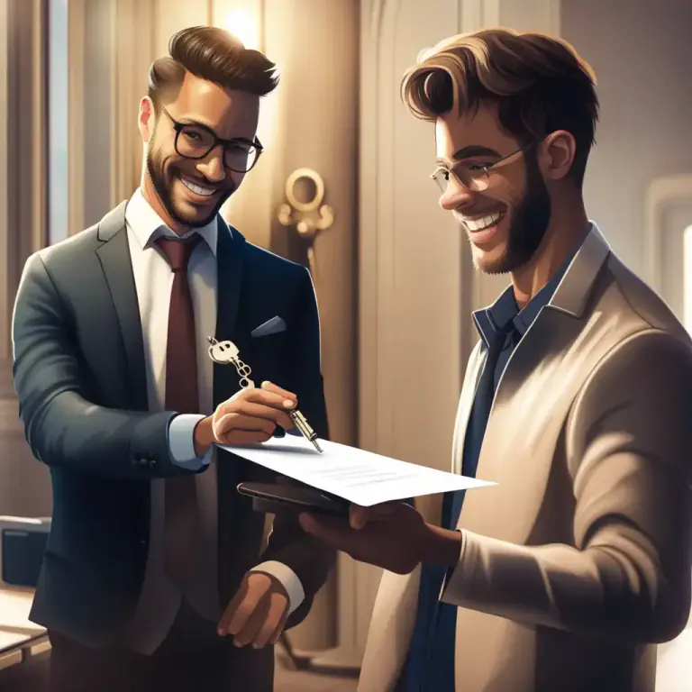 Visual representation of "make over" - To legally transfer the possession or ownership of something to someone