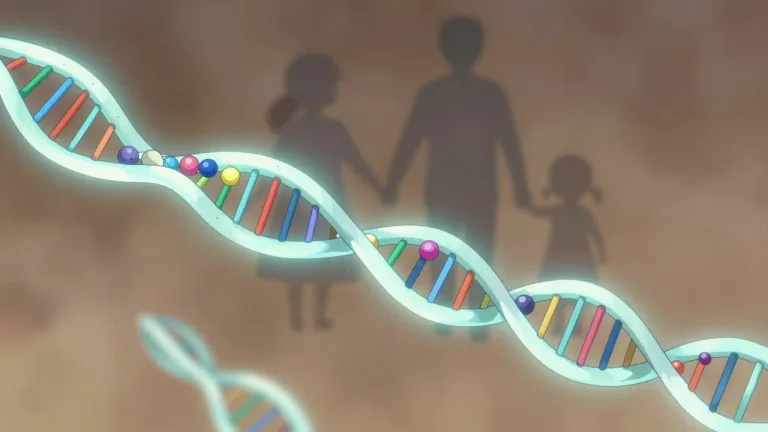 Visual representation of "haplotype" - A haplotype is a combination of alleles or a set of DNA variations found on the same chromosome that are inherited together from a single parent.
