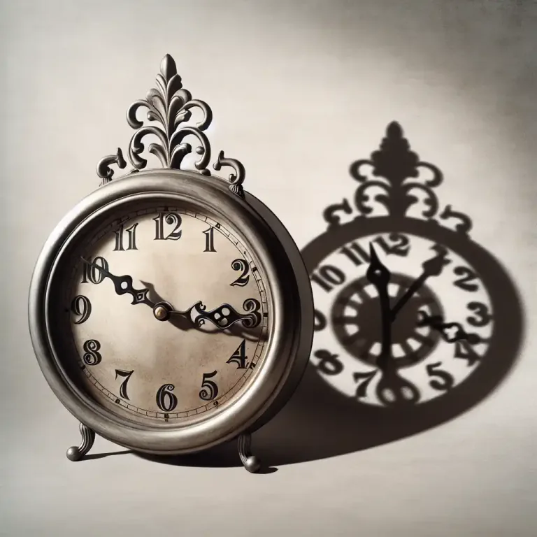 Visual representation of "hour" - A fixed or specific time for action or an event